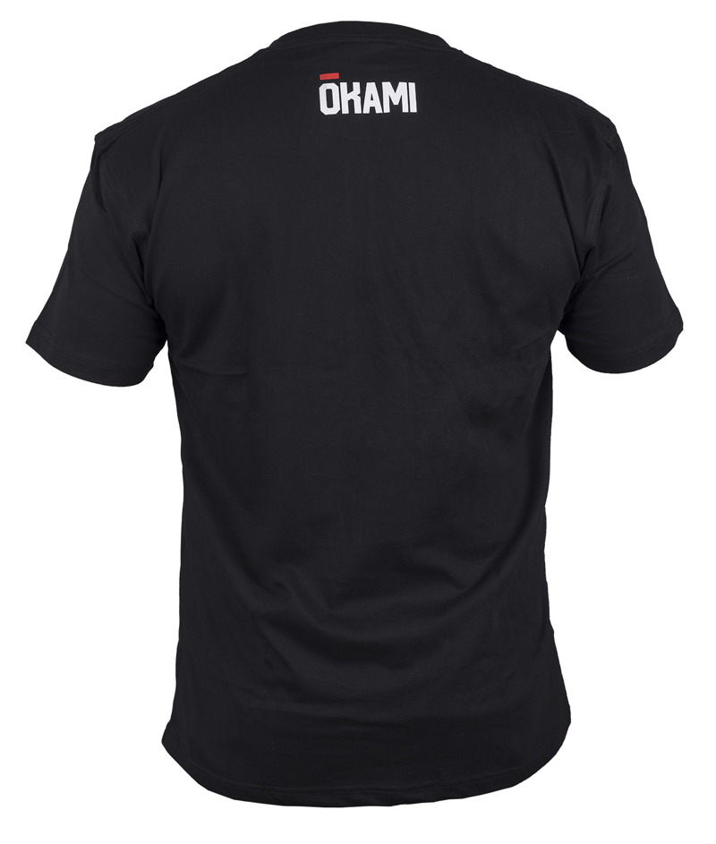 Okami enjoy jiu jitsu Tshirt - black